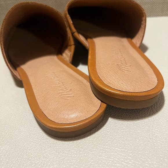 Madewell The Cory Brown Leather Women's Mules Size 9 - Picture 8 of 11